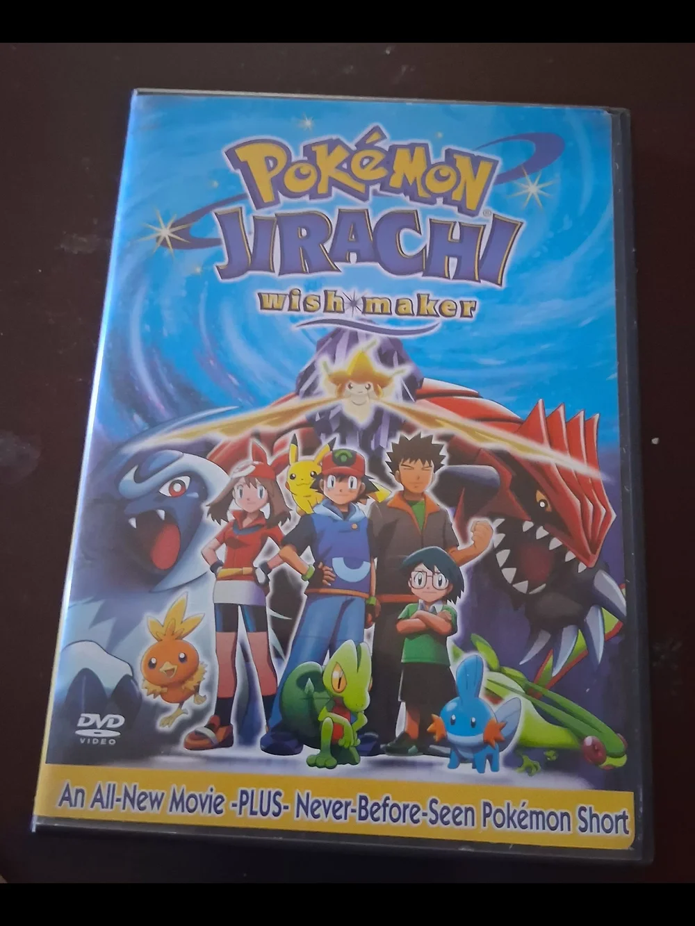Pokemon Jirachi Wish Maker Set - Blue, Purple, Yellow CARD DVD BOOK 2004